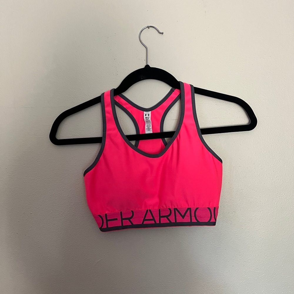 Under Armour Pink Sports Bra